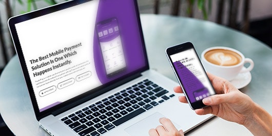 screenshot purplepay website app transactions